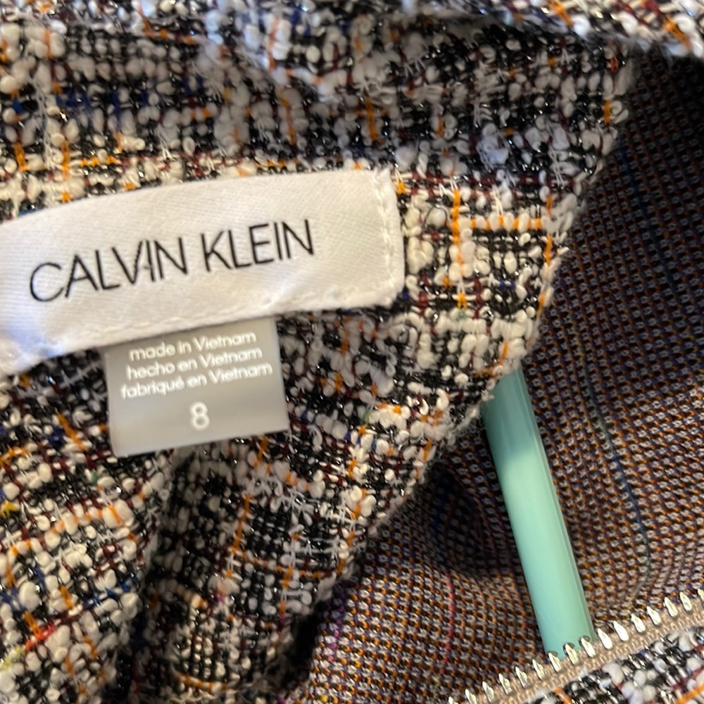 NWT Calvin Klein size 8 multicolor dress
